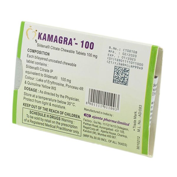 KAMAGRA 100 direkt AJANTA PHARMA 100 mg