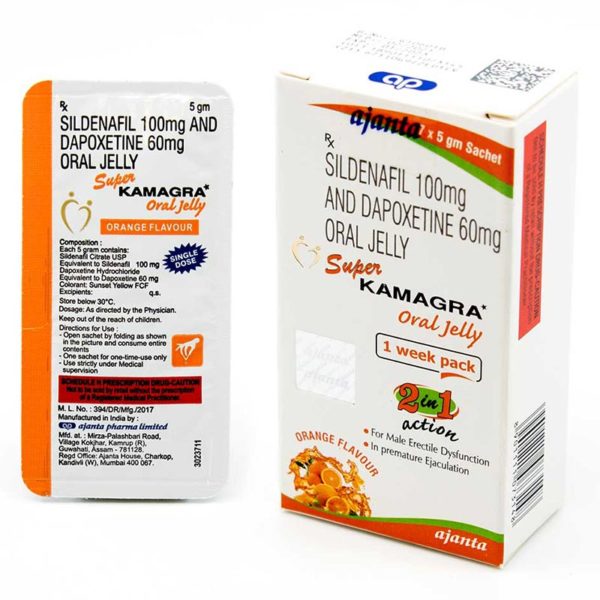 SUPER KAMAGRA GEL AJANTA PHARMA 100MG